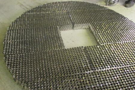 Насадки регулярные, насадки газораспределительные