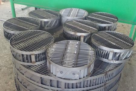 Насадки регулярные, насадки газораспределительные